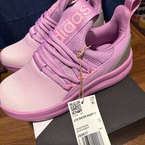Adidas Cloudfoam Lite Racer Adapt Lavender Sneakers